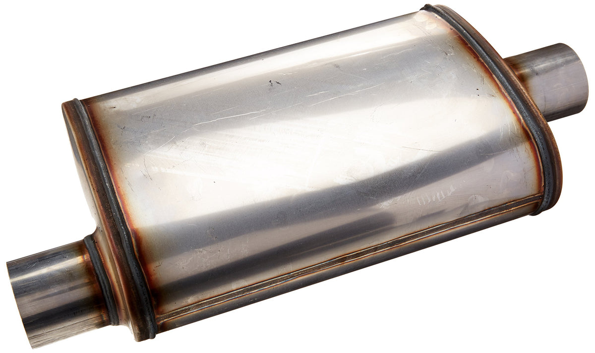 AP Exhaust XS1226 MUFFLER-XLERATOR STAINLESS STEEL OVAL-O