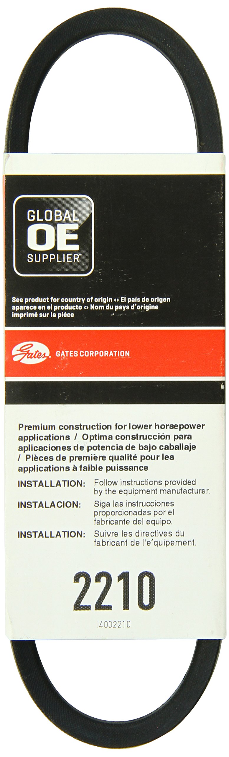 Gates 2210 FHP LOW HORSE-POWER V-BELT
