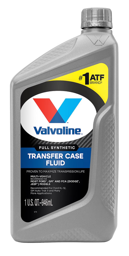 VALVOLINE 855459 Valvoline Multi-Vehicle (TCF) Conventional Transfer Case Fluid 1 QT