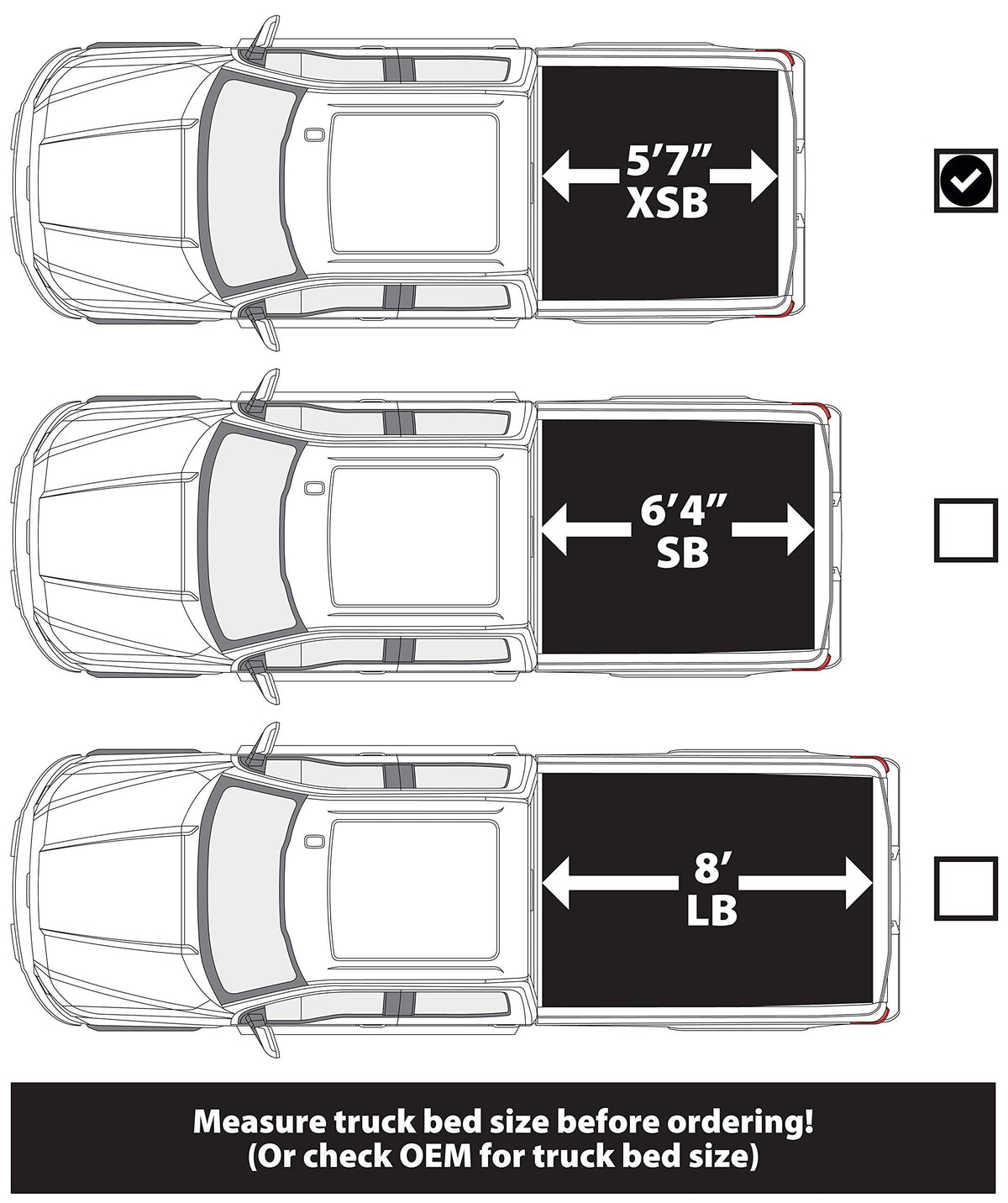 LEER 630298 LEER Latitude | Fits 2019-2026 Ram with 5.7 FT Bed w/o Rambox | Easy Install, Soft Tri-Fold Truck Bed Tonneau Cover (w/o Rambox)