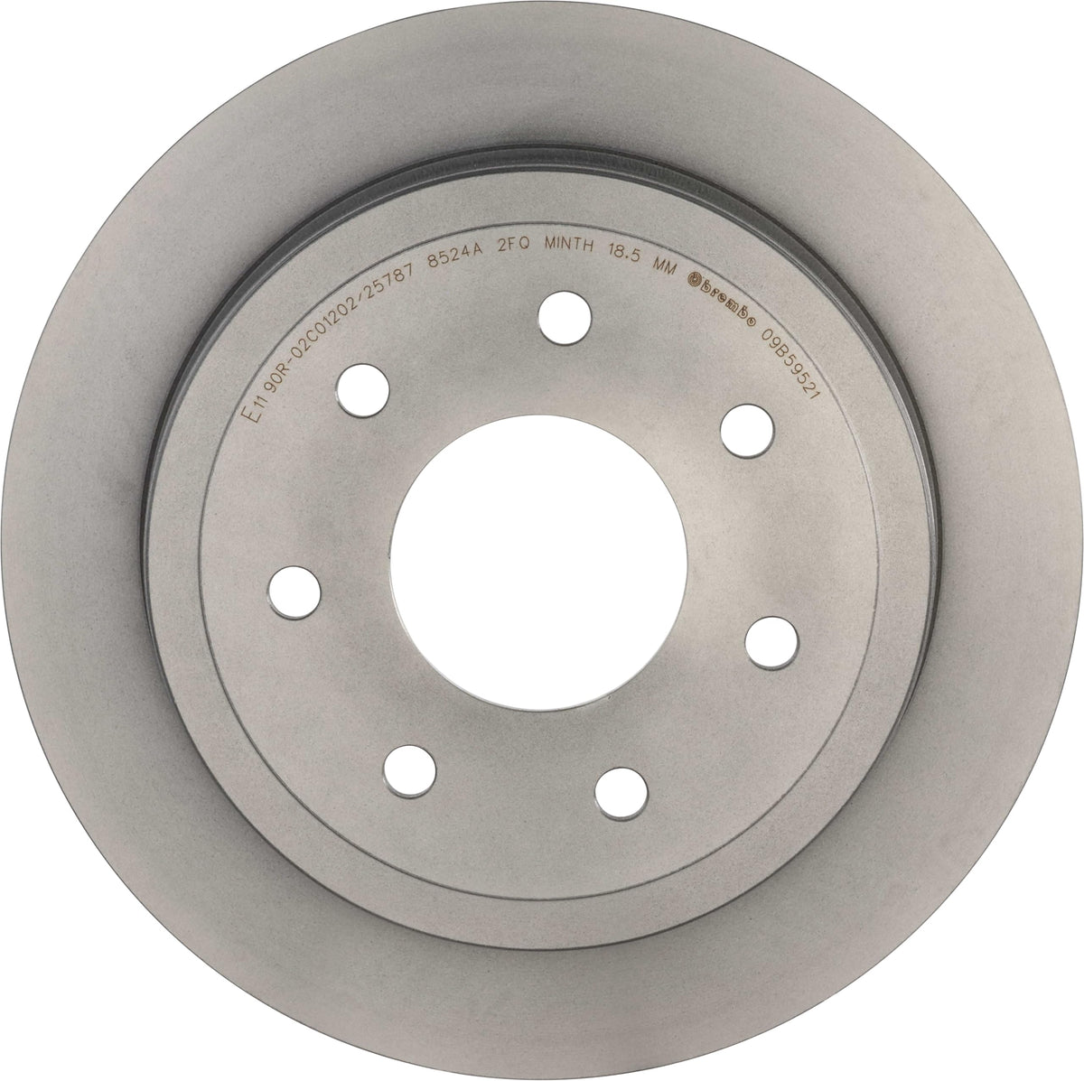 BREMBO 09B59521C02 Brembo 09.B595.21 UV Coated vented Rear Brake Rotor FORD OE# 5I3Z2C024BA