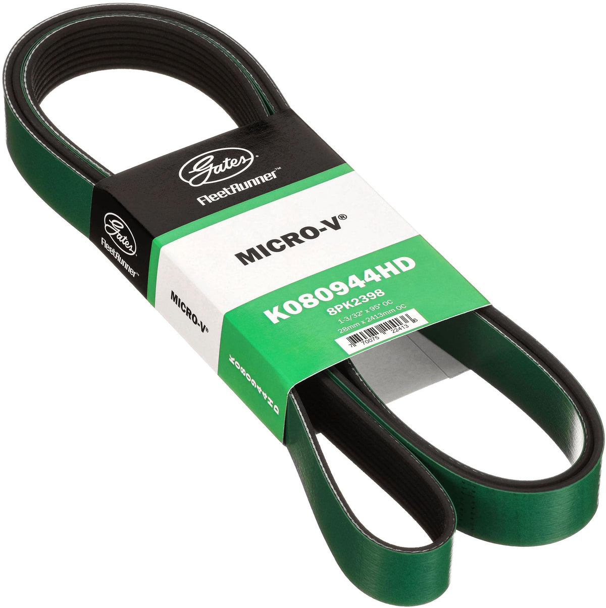 Gates K080944HD Fleet Runner Heavy Duty Micro V Serpentine