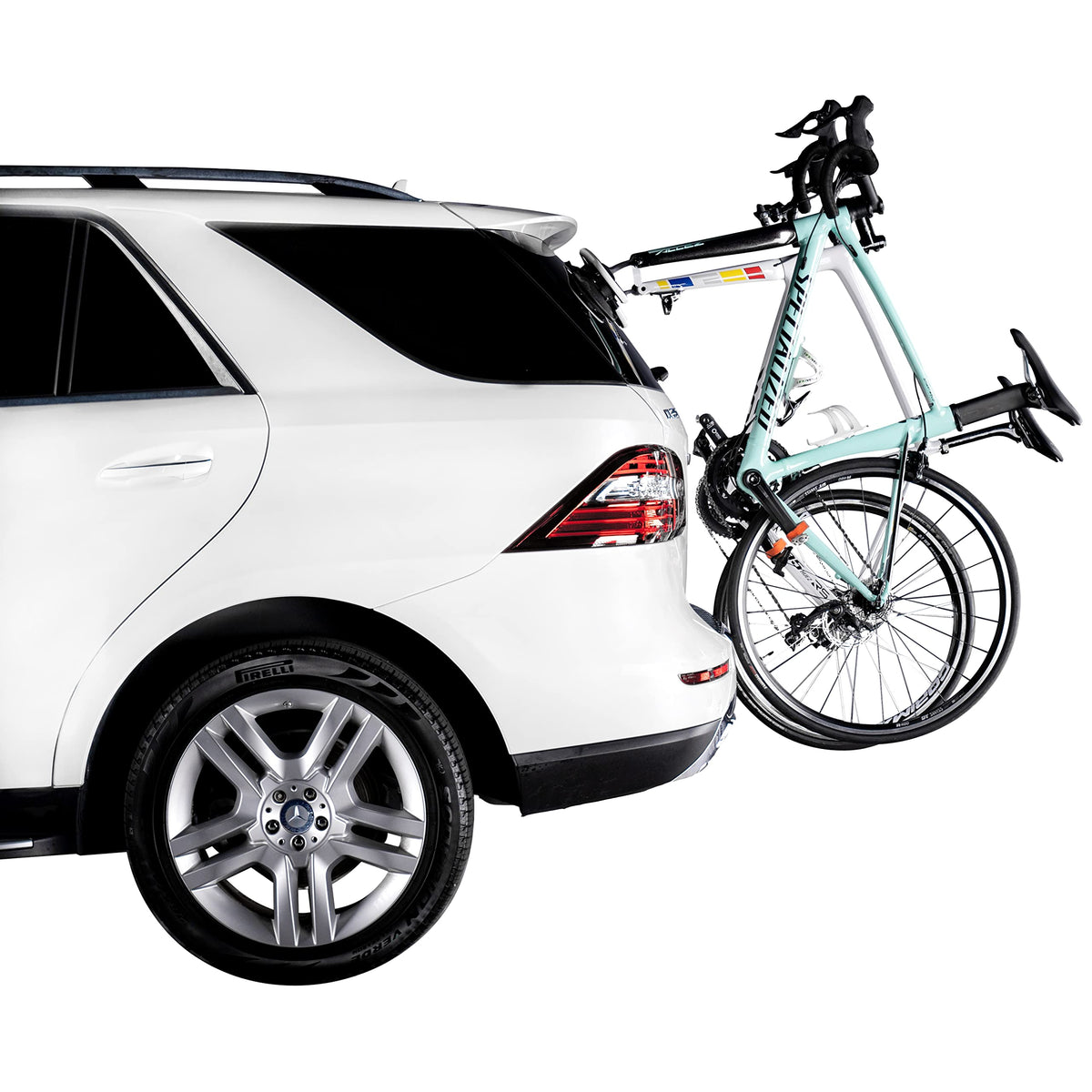 SEASUCKER MK1076 SeaSucker Mini Bomber MAX Bike Rack - Carries 2 Bikes (Includes HUSKE Plugs Compatible with The Most Popular Bike Types)