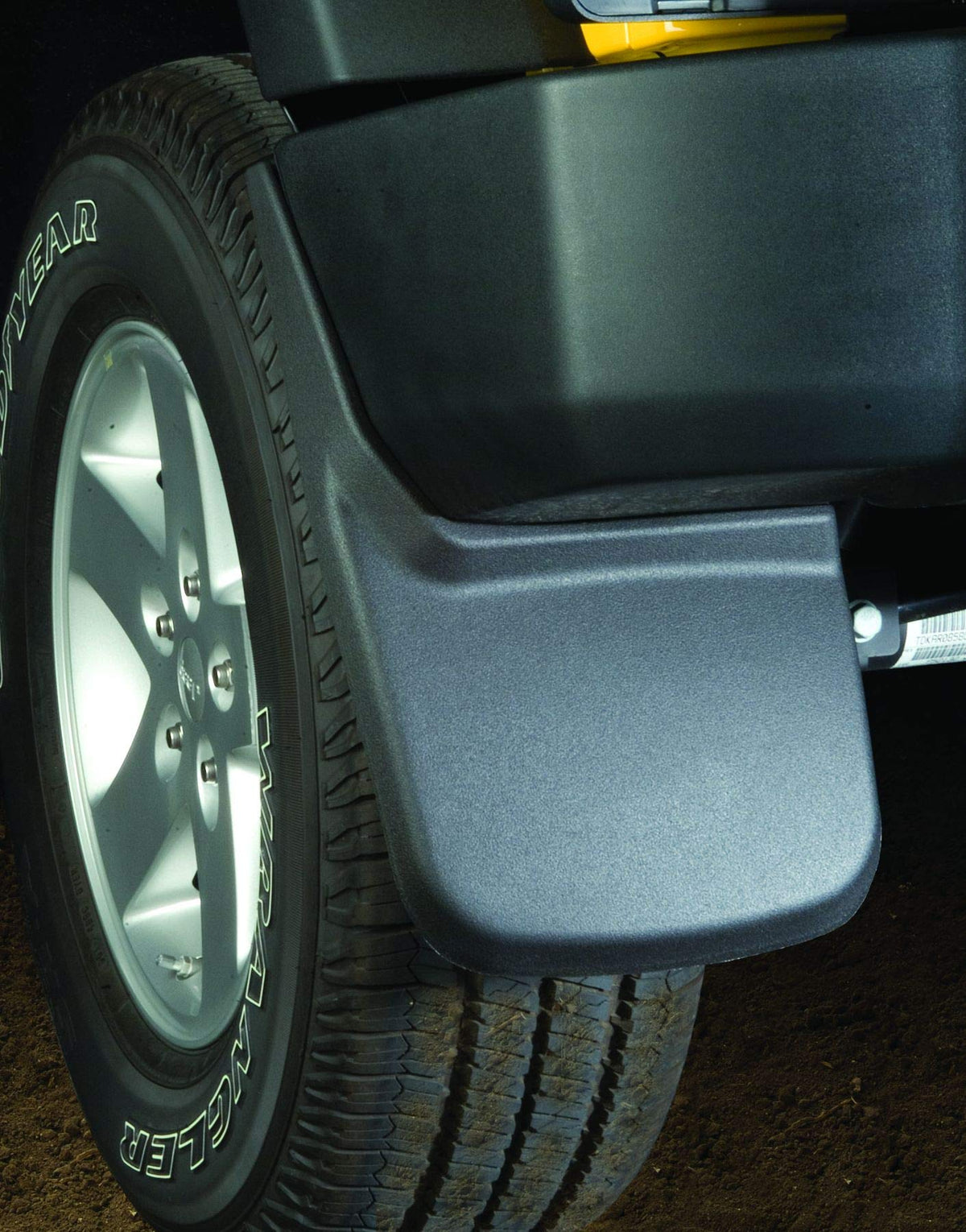Husky Liners 57141 Husky Liners - Rear Mud Guards – 2007-2018 Jeep Wrangler, JK w/Standard Bumper - Black, 2 Pc. – 57141