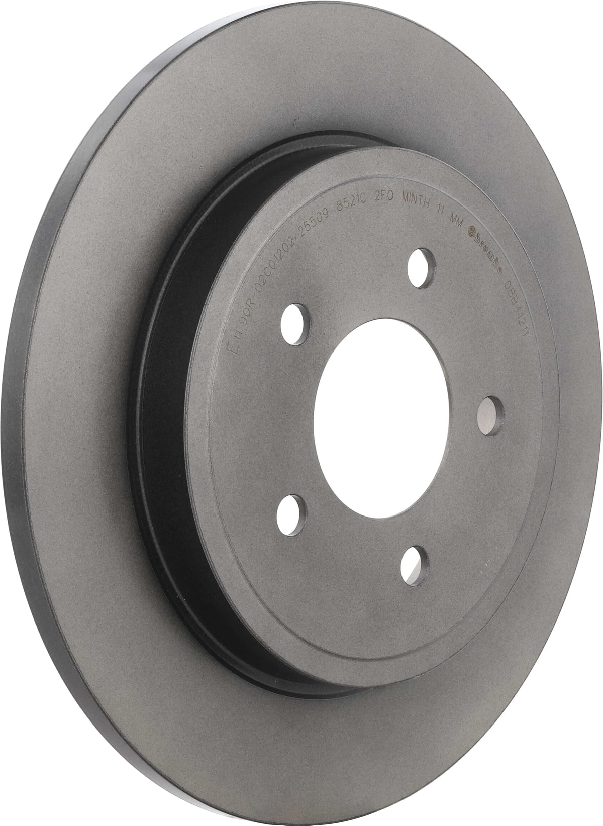 BREMBO 08B41211C02 Brembo 08.B412.11 UV Coated solid Rear Brake Rotor FORD/FORD USA/MAZDA OE# 4947737