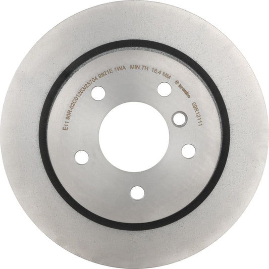 BREMBO 09R12111C02 Brembo 09.R121.11 UV Coated vented Rear Brake Rotor BMW OE# 34216782605