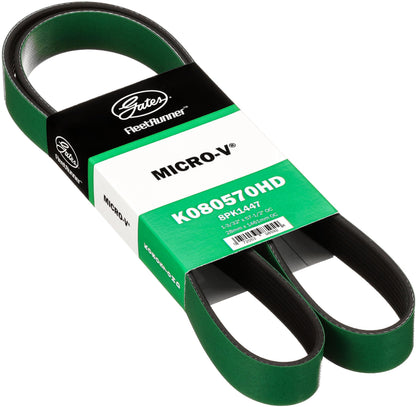 Gates K080570HD FleetRunner Micro-V Serpentine Drive Belt
