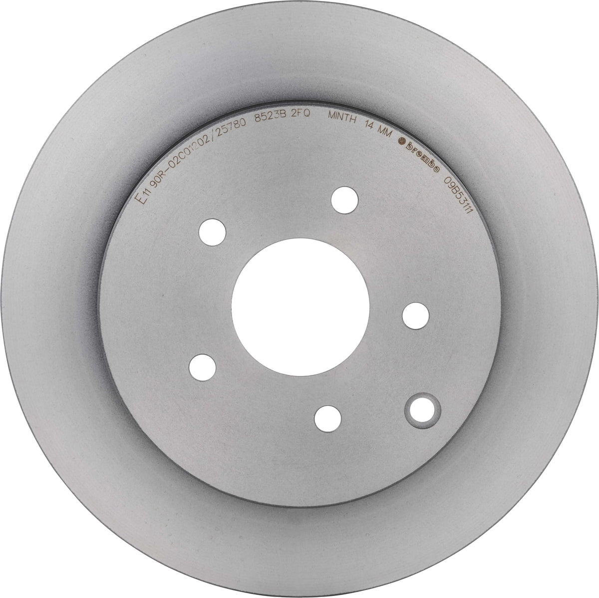 BREMBO 09525421C02 Brembo 09.5254.21 UV Coated vented Front Brake Rotor NISSAN OE# 402062F500