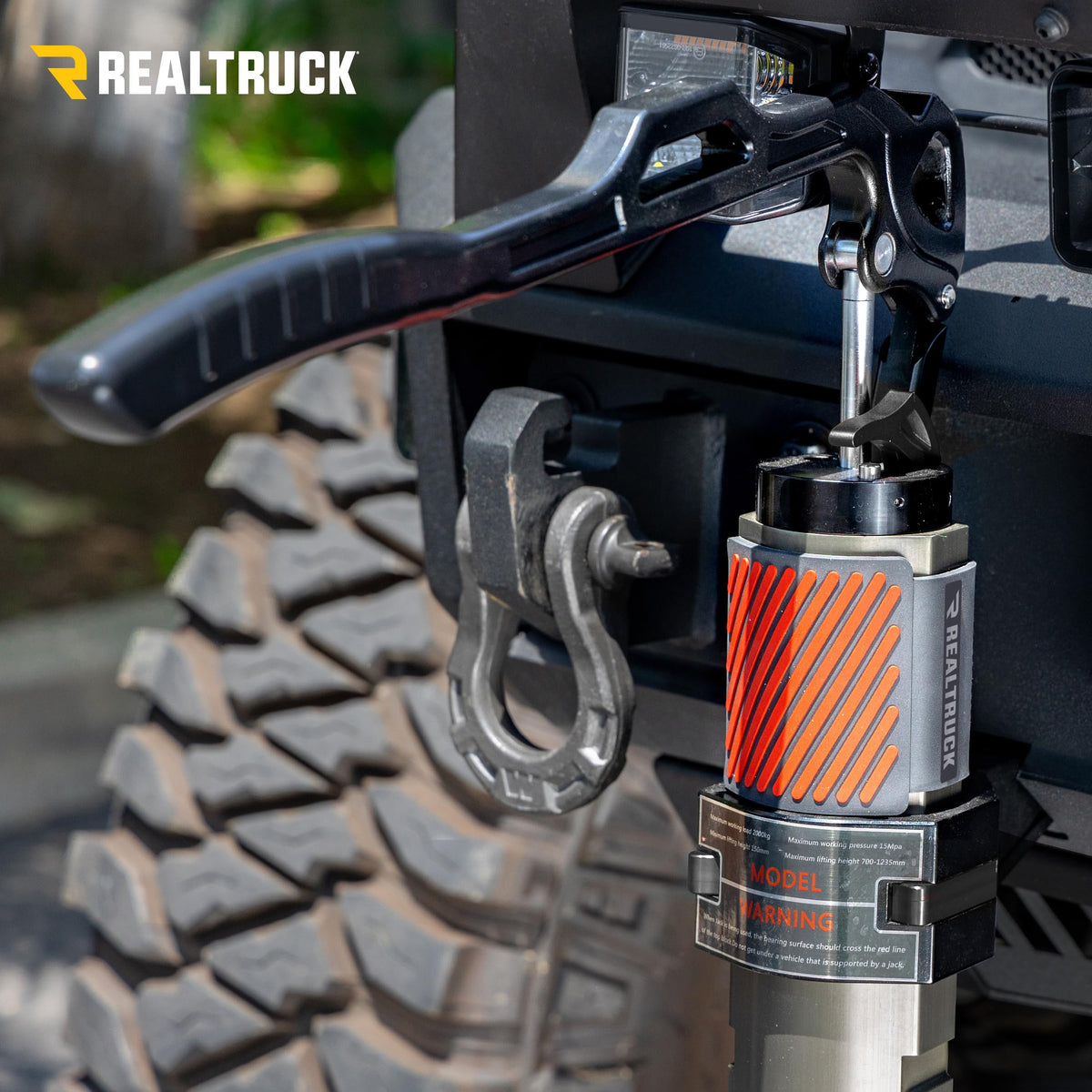 GO RHINO XG-RJ50010B Go Rhino XG-RJ50010B El Gato EG1 Hydraulic High-Lift Recovery Jack, Black