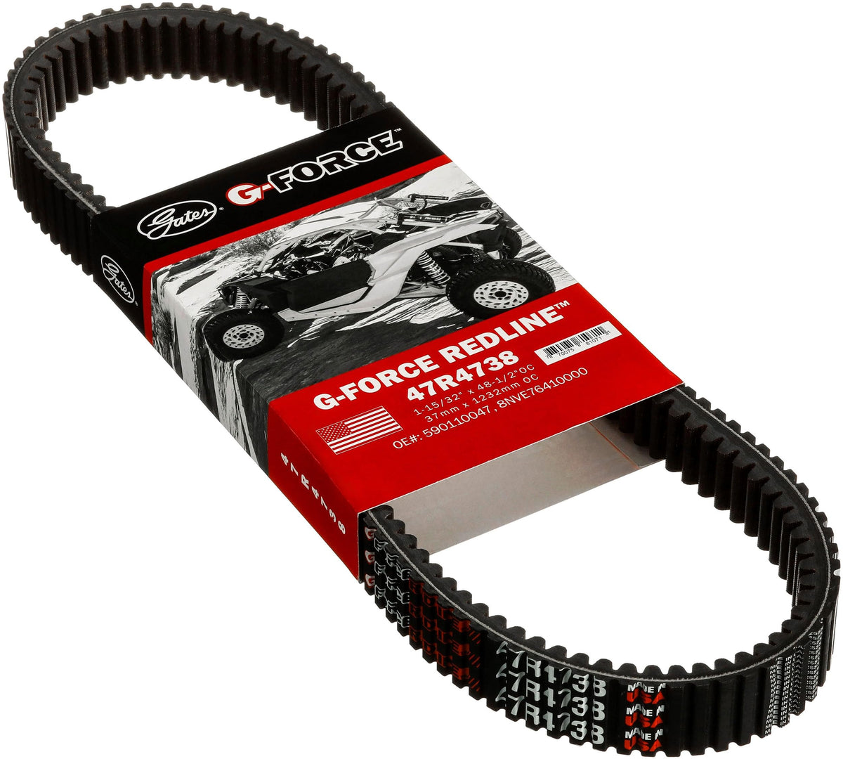 Gates 47R4738 G-Force RedLine Continuously Variable