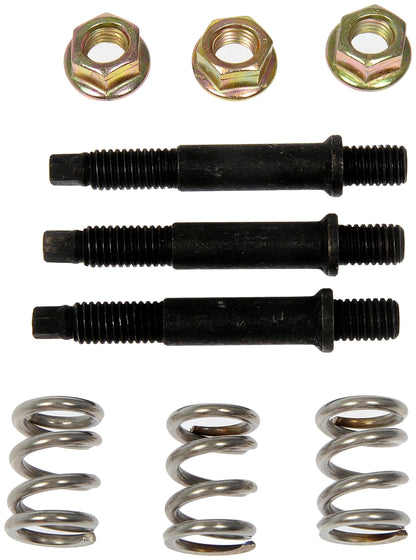 DORMAN 675-216 Dorman 675-216 Front Double Ended Stud - (3) Springs (3) Studs (3) Lock Nuts Compatible with Select Chevrolet/GMC/Oldsmobile Models