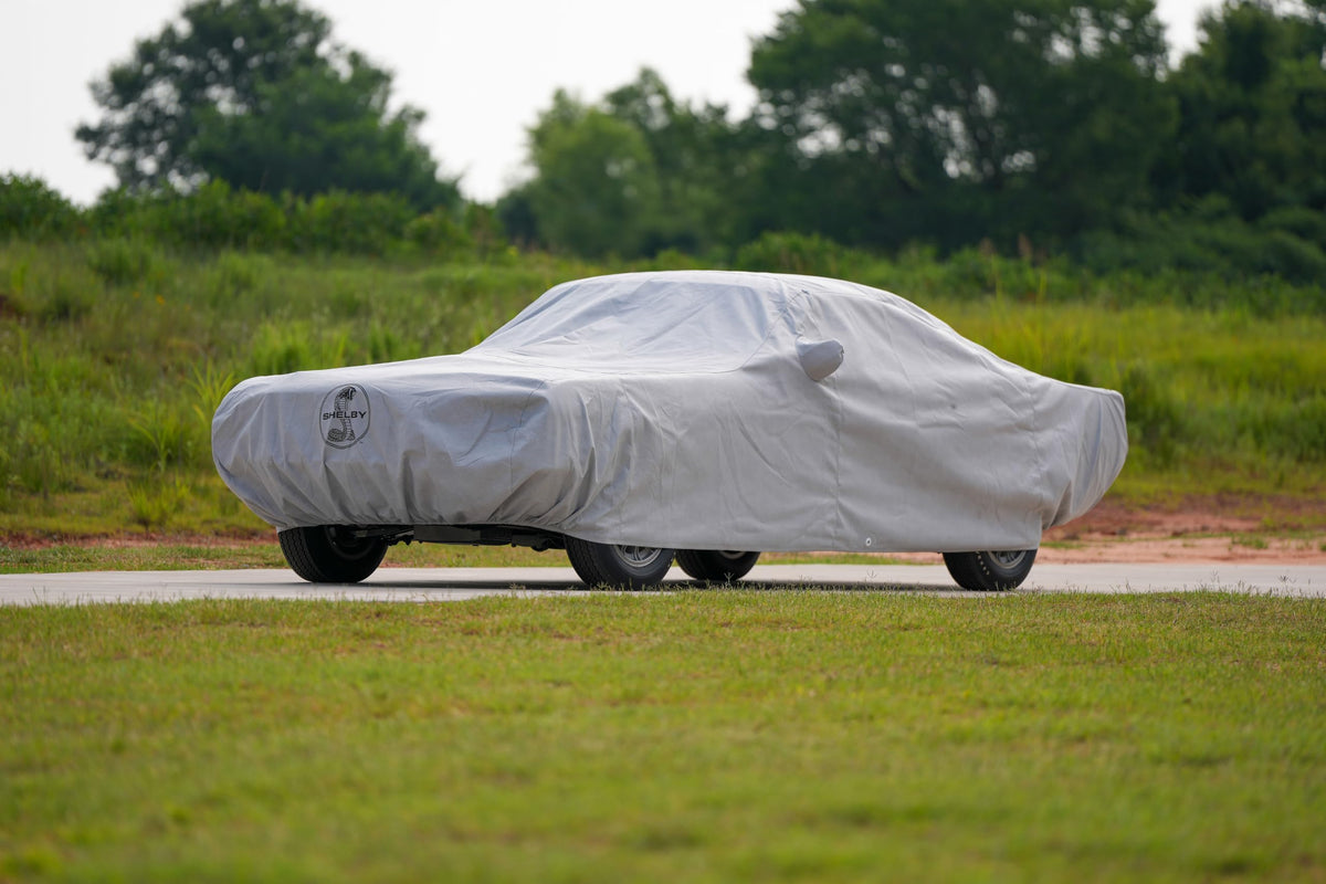 COVERCRAFT C18188FO120AC Custom 5-Layer All-Climate Shelby Snake Logo Car Cover – Softback, UV & Dust Protection, Weatherproof, OEM Fit for Luxury & Performance Vehicles