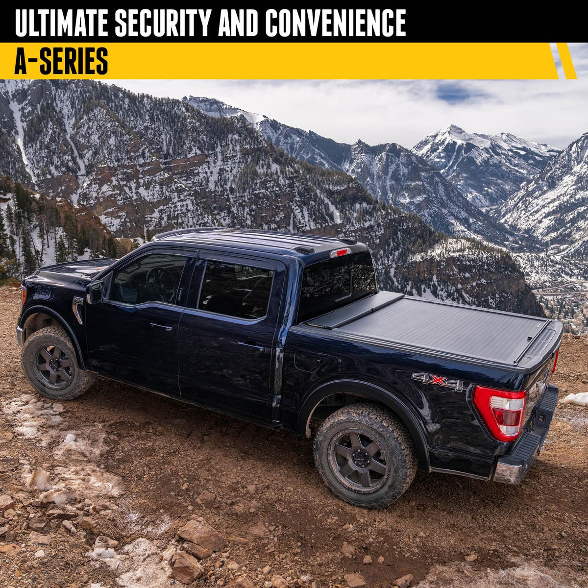 ROLL N LOCK BT226A RealTruck Roll-N-Lock A-Series Retractable Truck Bed Tonneau Cover | BT226A | Fits 2020 - 2025 Chevy/GMC Silverado/Sierra 2500/3500HD 6' 10" Bed (82.2")