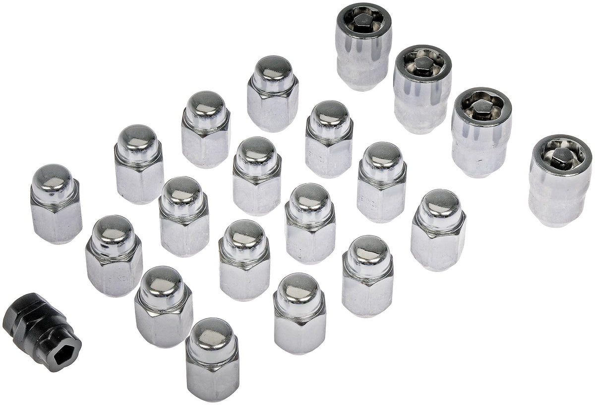 Dorman 711-341 Pack of 16 Wheel Nuts with 4 Lock Nuts and Key