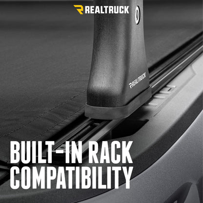 TRUXEDO 1273516 RealTruck TruXedo Pro X15 TS Soft Roll Up Truck Bed Tonneau Cover | 1273516 | Fits 2019-2025 Chevy/GMC Silverado/Sierra 1500 (w/MultiPro Tailgate) 6' 7" Bed (80.4")
