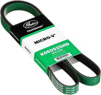 Gates K060525HD FleetRunner Micro-V Serpentine Drive Belt