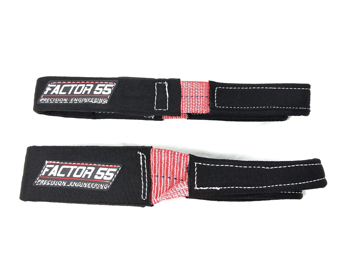 FACTOR 55 00079 Factor 55 Shorty Strap II with Low Stretch Polyester, 3" Width x 3' Length