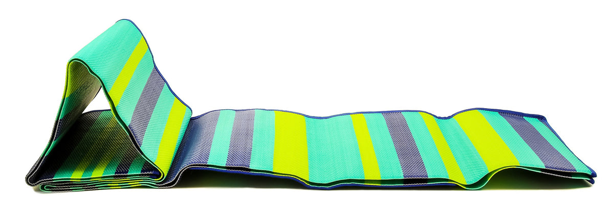 CAMCO 42806 Camco Handy Mat with Strap - Perfect for Picnics, Beaches, RV and Outings - Green/Turquoise - 60" x 78" (42806)