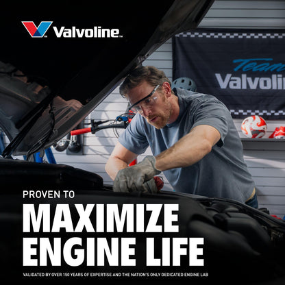 VALVOLINE 797578 Valvoline Daily Protection SAE 10W-30 Conventional Motor Oil 1 QT, Case of 6