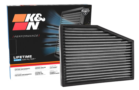 K&N FILTER VF3013 K&N LIFETIME Cabin Air Filter: Washable, Clean Air for your Cabin, VF3013