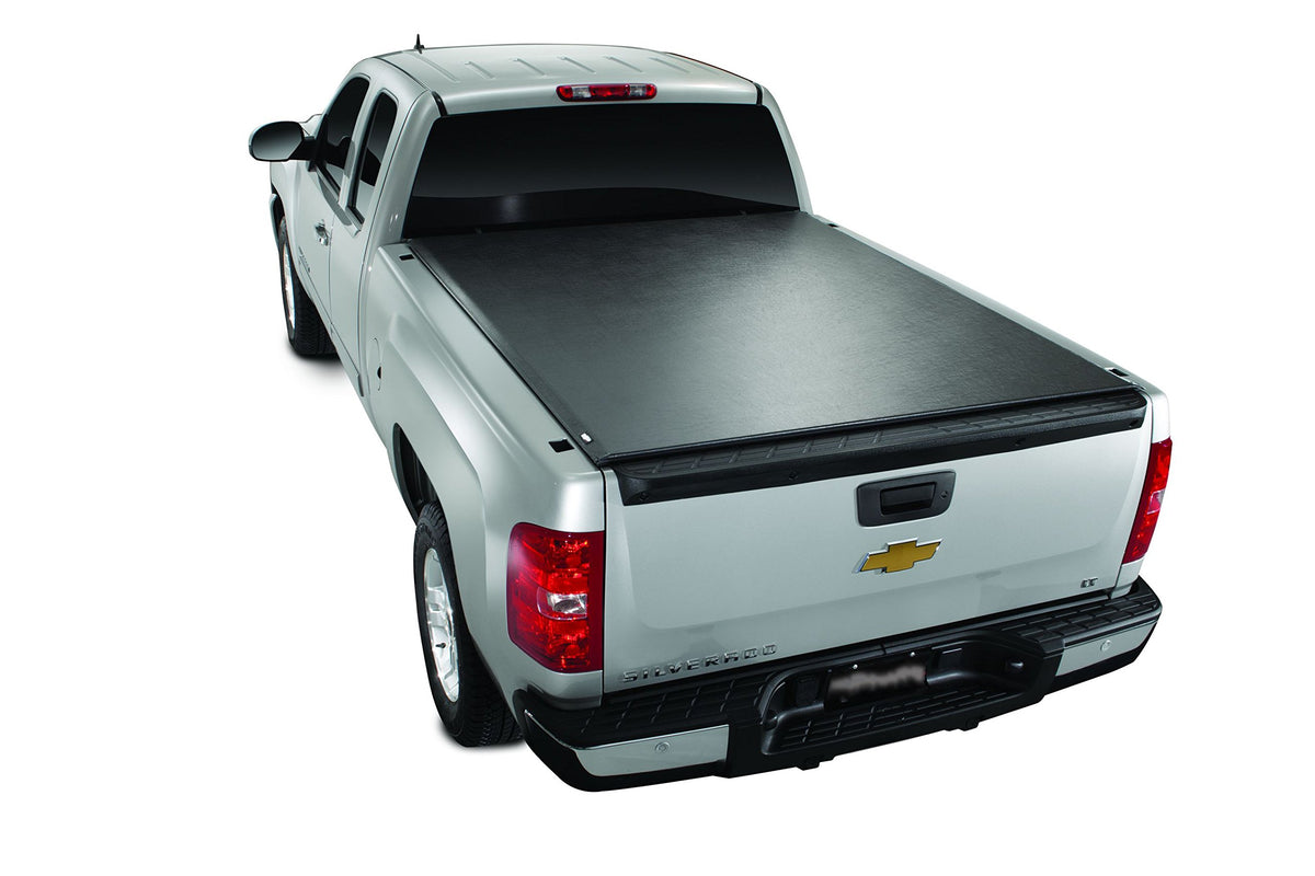 TRAILFX TFX1211 TrailFX TFX1211 Soft Roll-Up Tonneau Cover Fits for 2015-2022 Chevy Colorado and GMC Canyon Lockable, Black Vinyl with Aluminum Rails, Low Profile, Hook and Loop Installation