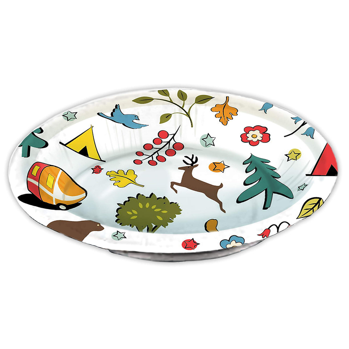 CAMP CASUAL CC-007WB Camp Casual - CC-007WB Eco-Friendly 20 oz Paper Bowls 24 ct - Into The Woods