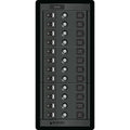 Blue Sea 1461 12 Position Circuit Breaker Panel - 12V - 120A