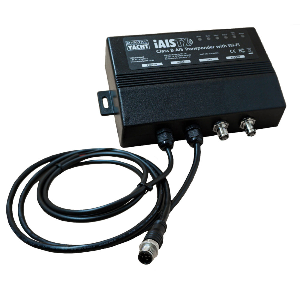 Digital Yacht ZDIGIAISTXPL Digital Yacht iAISTX Plus Class B Wireless &amp; NMEA 2000 Transponder