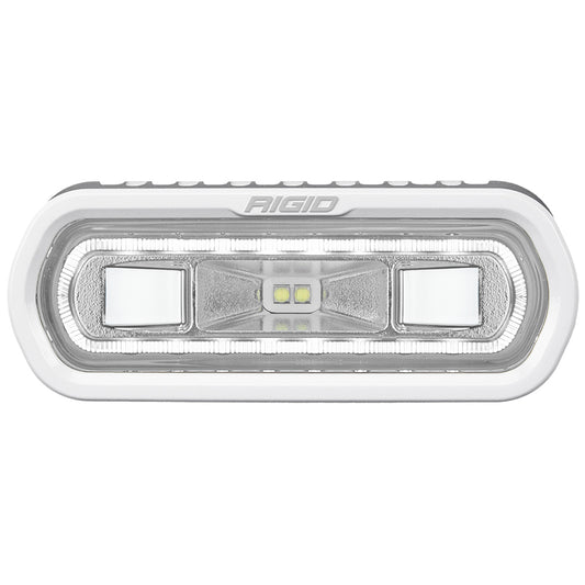 RIGID Industries 51100 RIGID Industries SR-L Series Marine Spreader Light - White Surface Mount - White Light w/White Halo