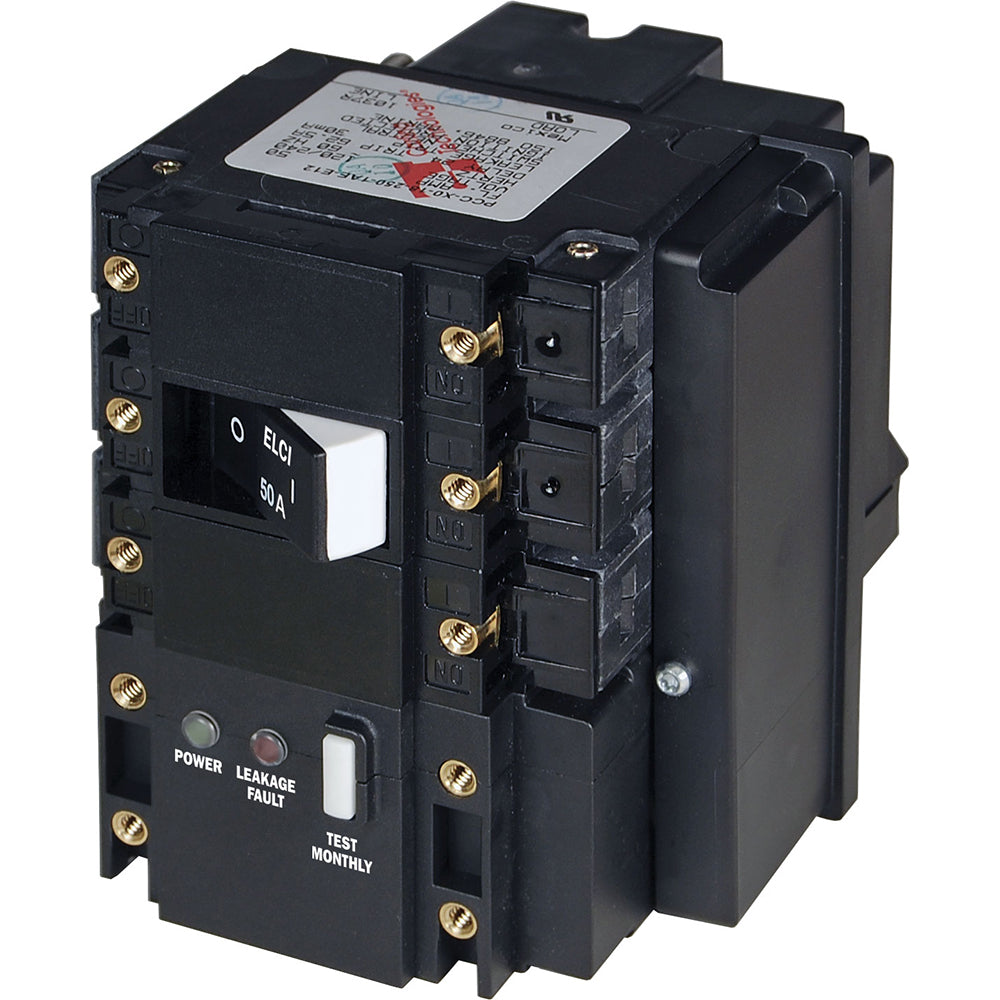 Blue Sea Systems 3104 Blue Sea C-Series ELCI Main Circuit Breaker - 120/240V AC 50A