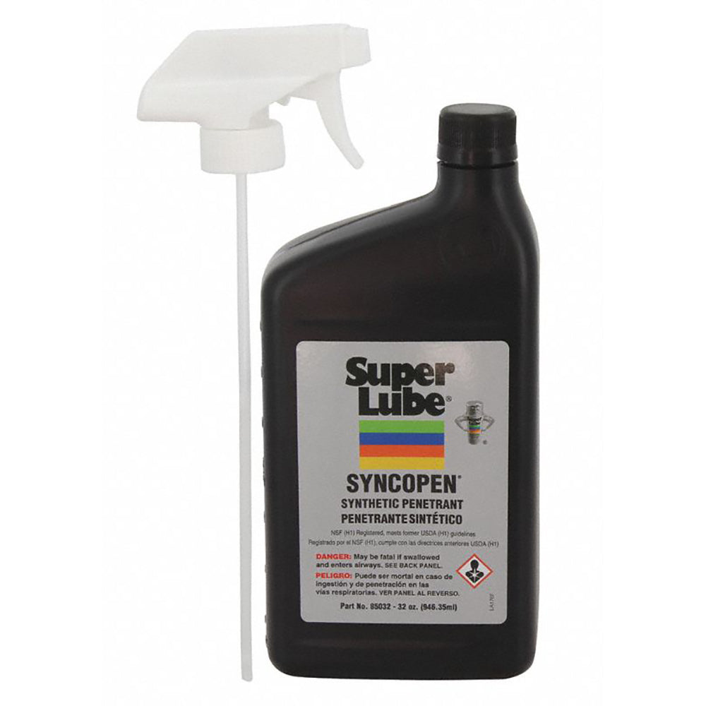 Super Lube 85032 Super Lube Syncopen Synthetic Penetrant (Non-Aerosol) - 1qt Trigger Sprayer