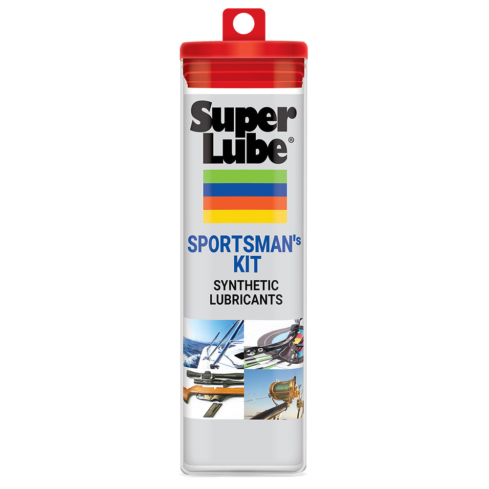 Super Lube 11520 Super Lube Sportsman's Kit w/ Oil, Grease, Cleaning Cloth, and Foam Swabs