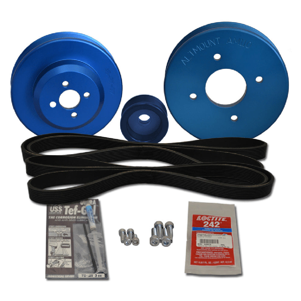 Balmar 48-YSP-3JH-C Balmar Pulley Kit f/Yanmar 3JH2-TE, 3JH2-E