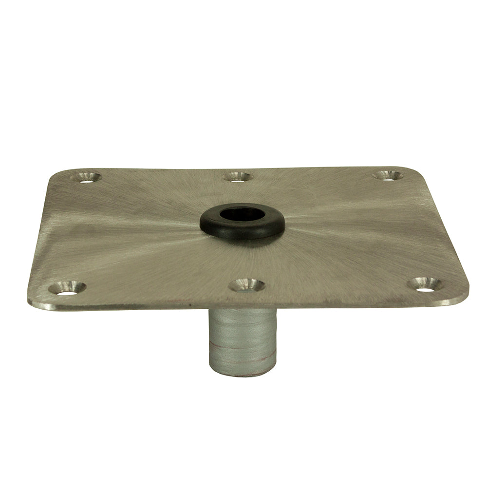 Springfield Marine 1620001 Springfield KingPin&trade; 7" x 7" - Stainless Steel - Square Base (Standard)