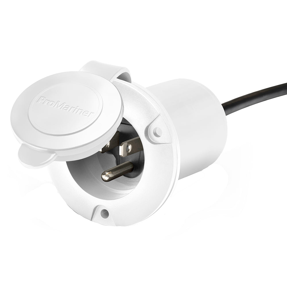 ProMariner 51310 ProMariner Universal AC Plug - White