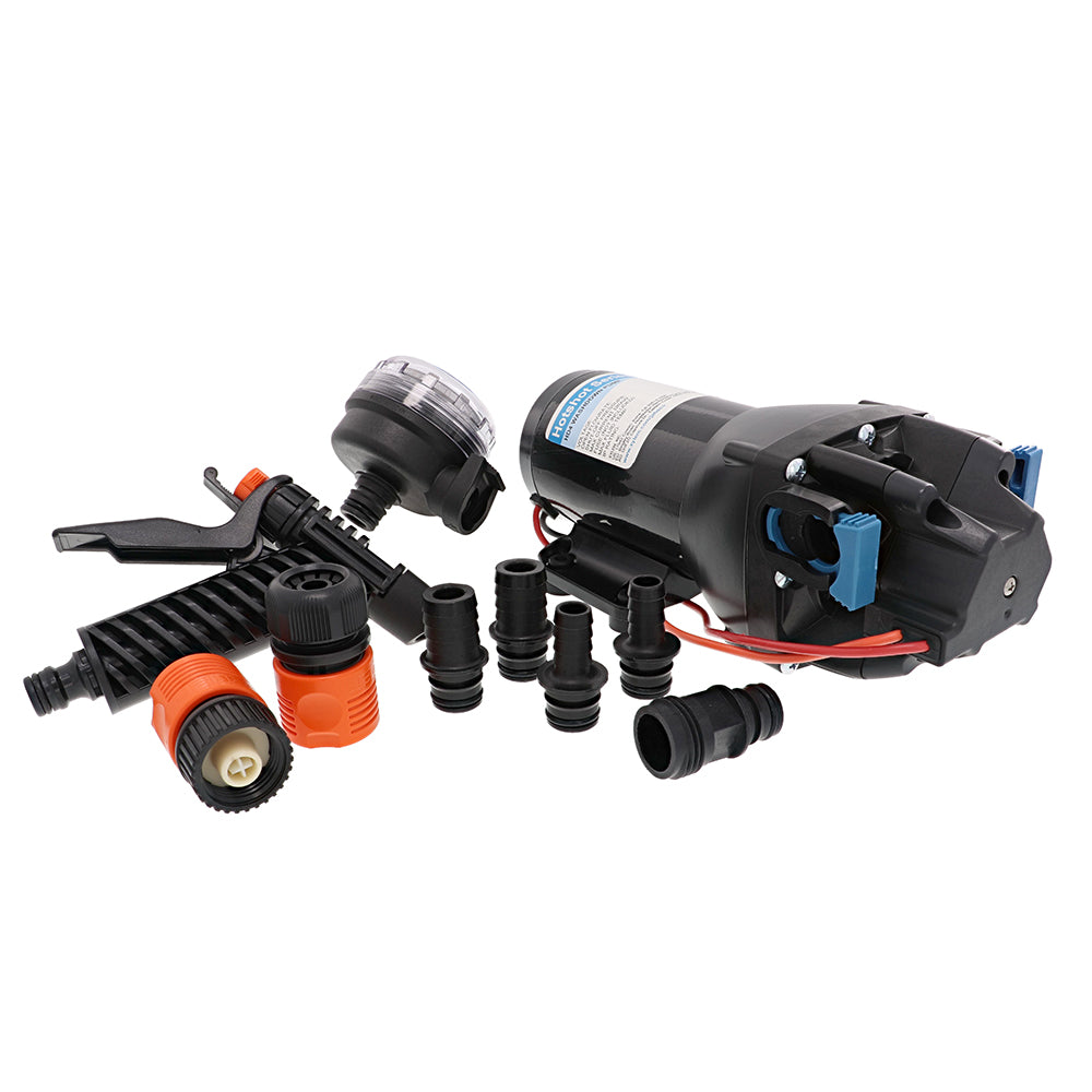 Jabsco Q401J-118N-3A Jabsco HotShot HD4 Heavy Duty Washdown Pump - 12V - 4 GPM - 60 PSI