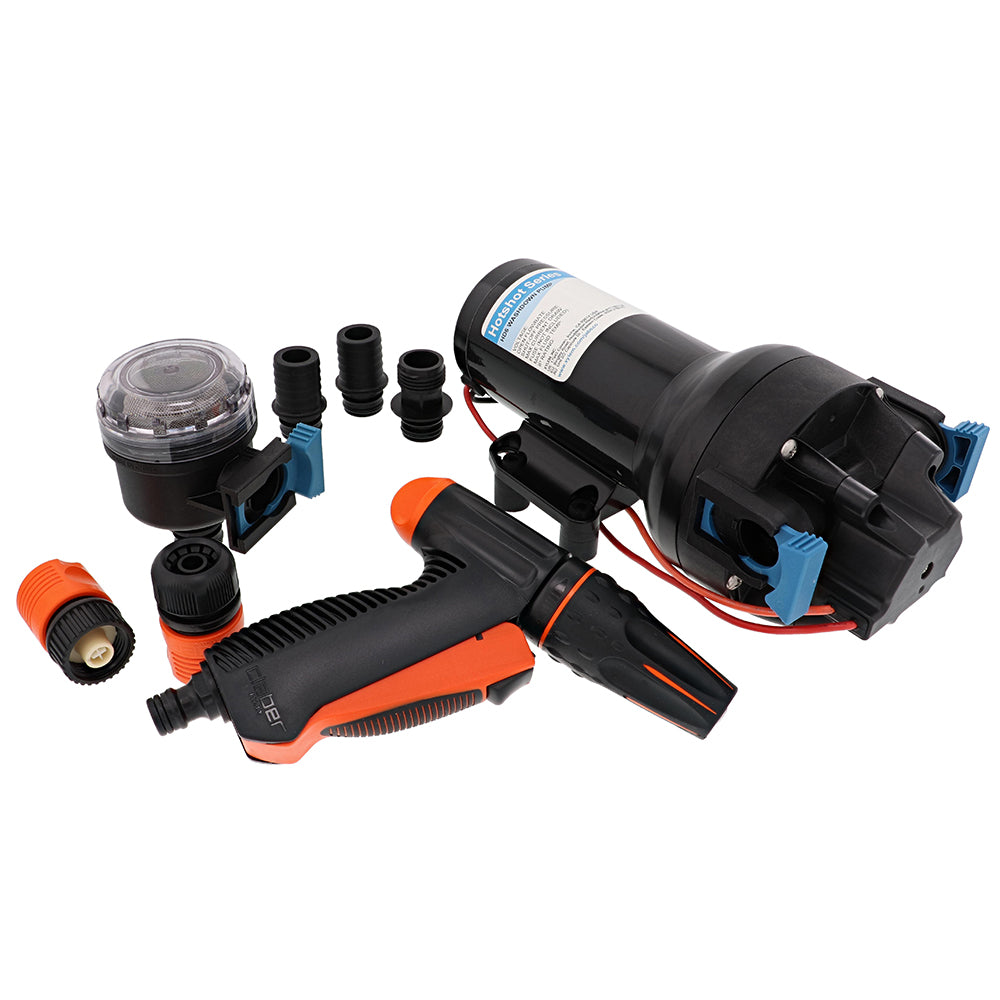 Jabsco P602J-219N-3A Jabsco HotShot HD6 Heavy Duty Washdown Pump - 24V - 6 GPM - 70 PSI