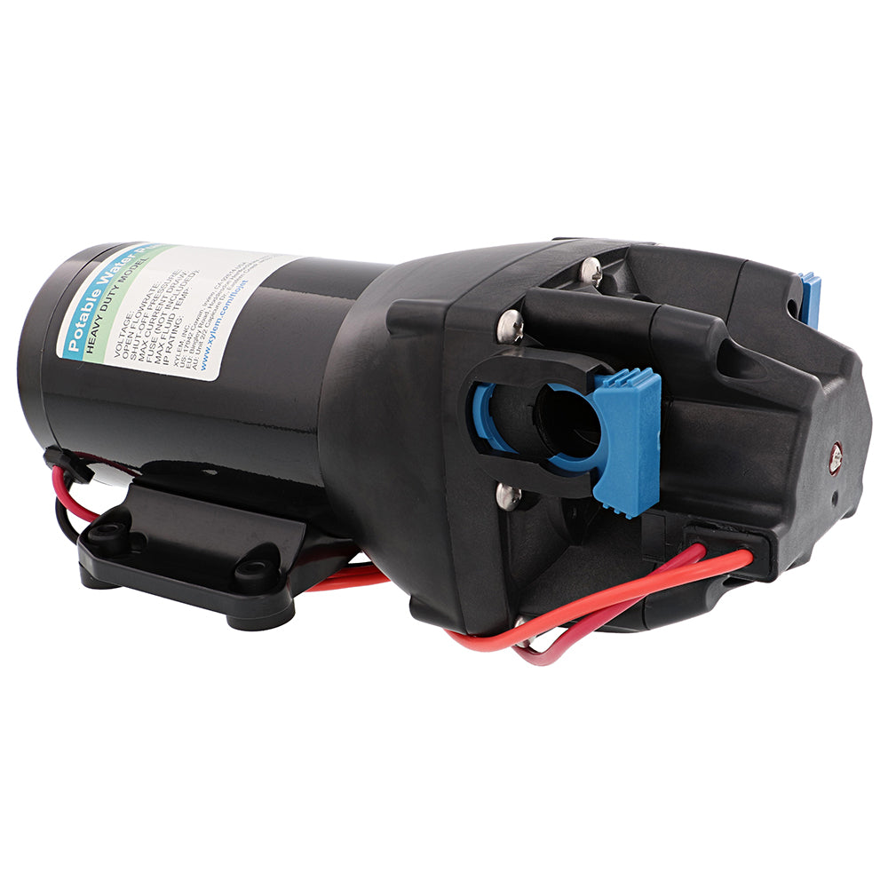 Flojet Q402V-117S-3A Flojet Heavy Duty RV Water Pump w/Strainer - 24V - 4GPM - 50PSI