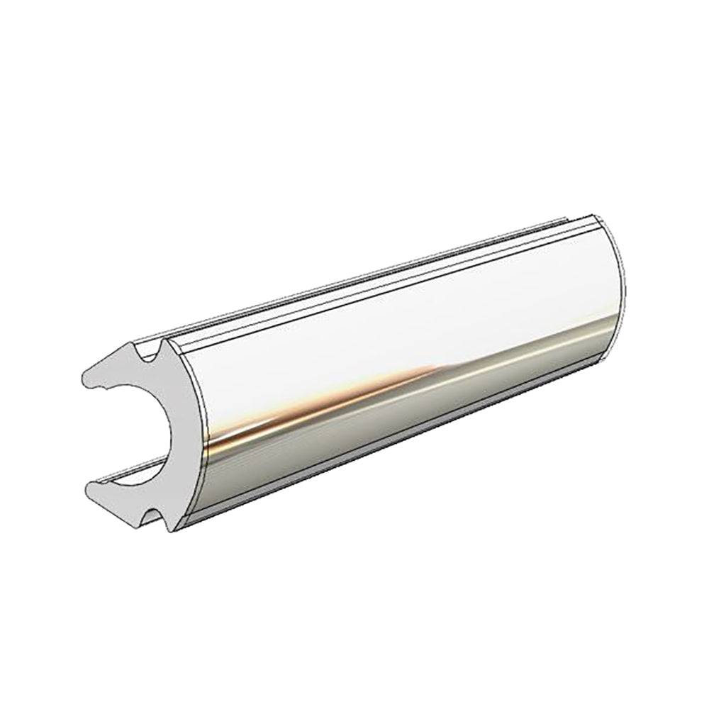 TACO Marine V12-0307CP80 TACO Rub Rail Insert - Flexible Chrome - 80'