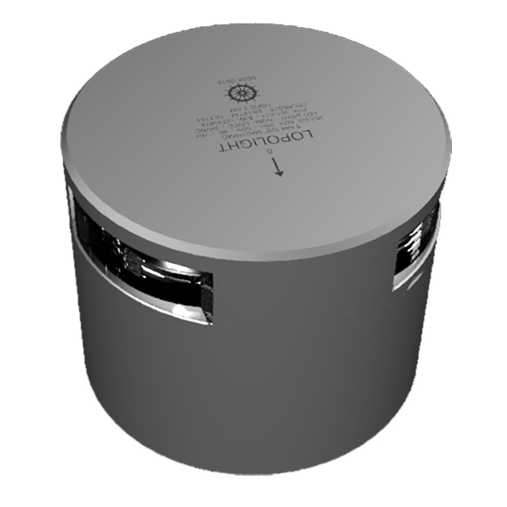 Lopolight 301-011KL Lopolight Series 301-011KL - Masthead Light - 5NM - Horizontal Mount - White - Silver Housing