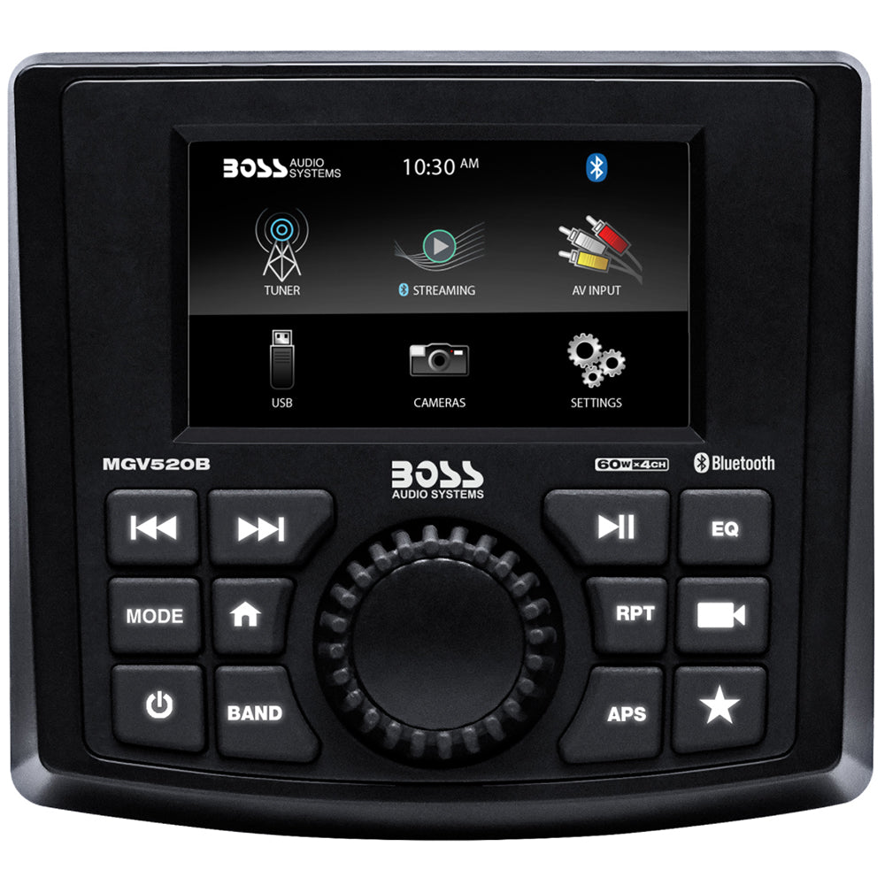 Boss Audio MGV520B Boss Audio MGV520B Marine Stereo w/AM/FM/BT/USB/Rear Camera