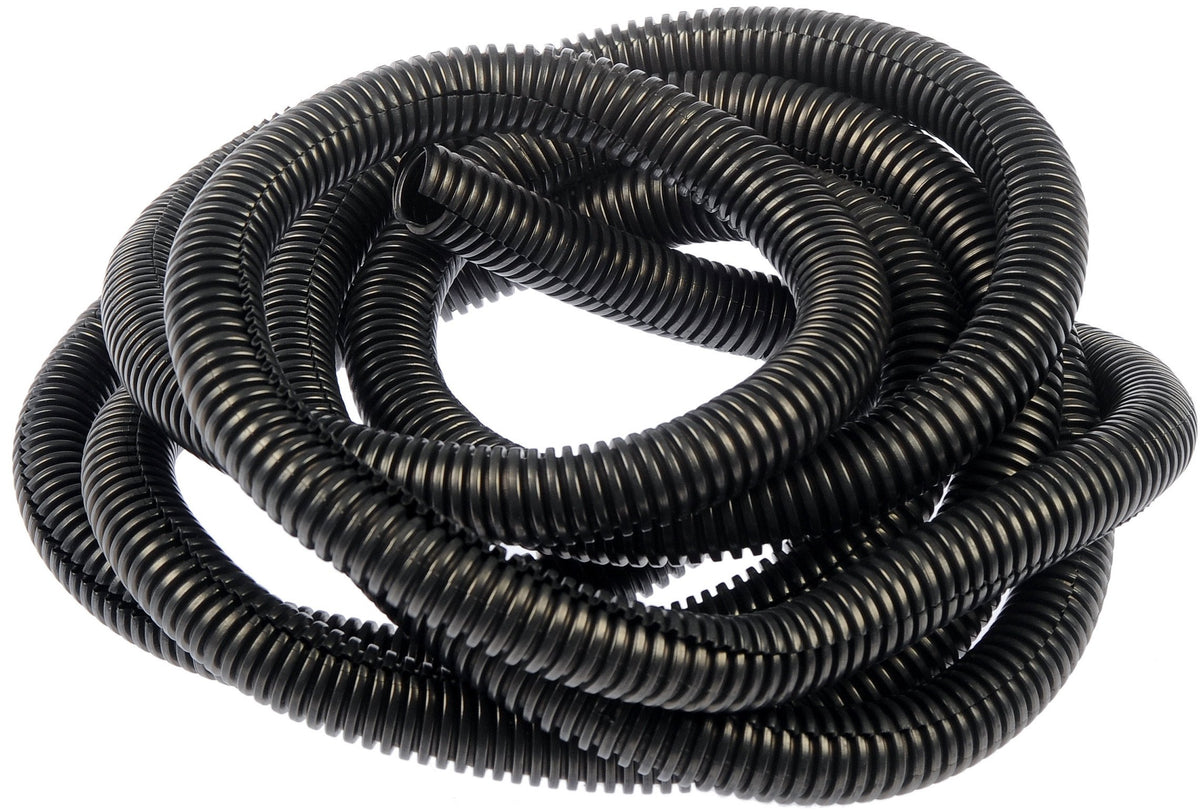 DORMAN 86664 Dorman 86664 1/2 in. X 10 Ft. Black Flex Split Wire Conduit
