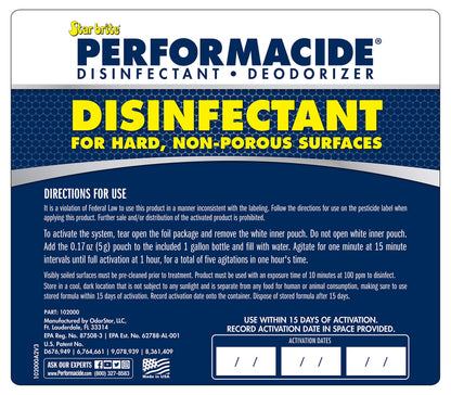 STAR BRITE 102000 Star Brite 102000 PERFORMACIDE DISINF 3 PK GALLON KIT