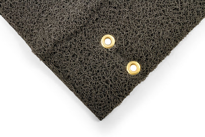 CAMCO 42964 Camco 42964 Gray Premium Wrap Around RV Step Rug (PVC Material (17.5" x 18"))