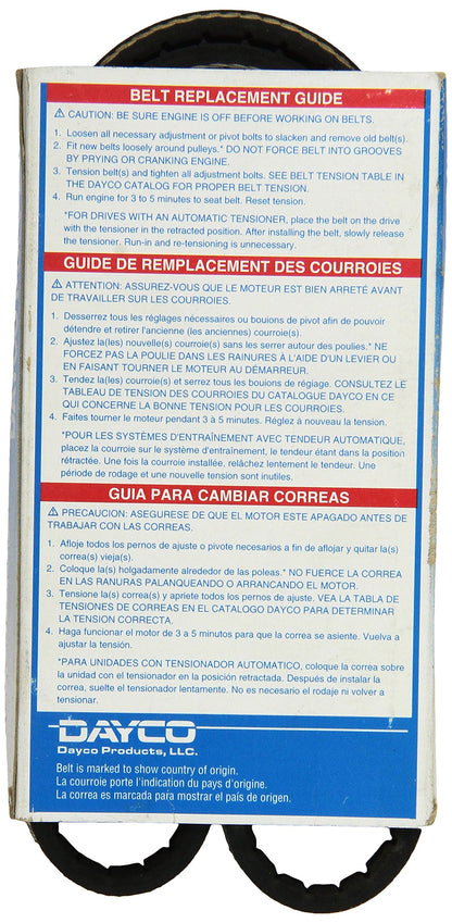 Dayco 5040295 DODGE/EAGLE/FORD/MERC/MITSU/NIS/PL