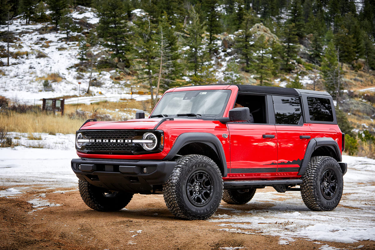 BESTOP 49701-01 Bestop Bronco Fender Flares Black 4970101 for Ford Bronco 2021-2027