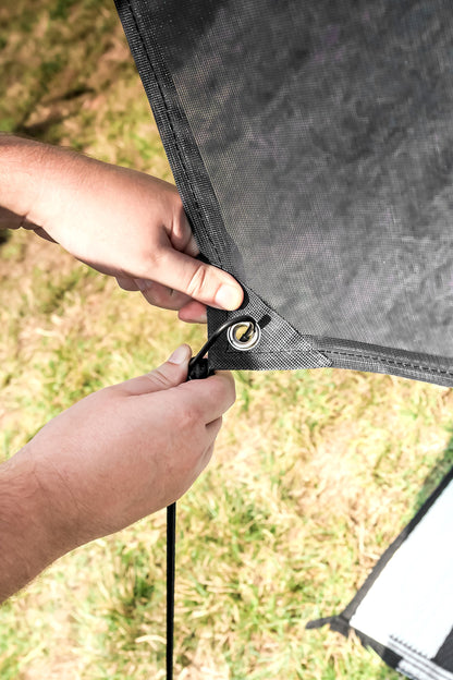 CAMCO 51451 Camco 51451 RV Awning Shade Kit, 54" x 120" / Black