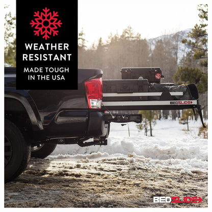 Bedslide 10-6548-CLB Bedslide 1000 Classic Sliding Truck Bed Organizer, 65 x 48-Inch, Capacity 1000 lbs, Truck Bed Storage Drawer, Black
