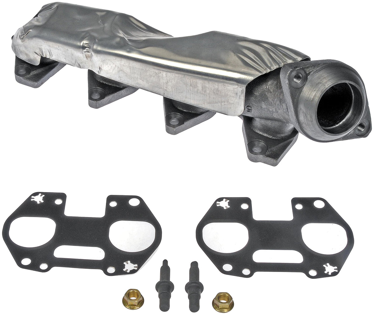 DORMAN 674-961 Dorman 674-961 Driver Side Exhaust Manifold Kit - Includes Required Gaskets and Hardware Compatible with Select Ford / Mercury Models
