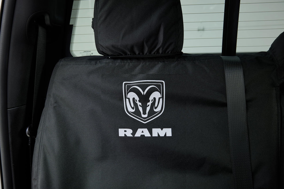 COVERCRAFT SSR2544FR11WFBK Covercraft Endura RAM Logo SEATSAVER Custom FR - SSR2544FR11WFBK